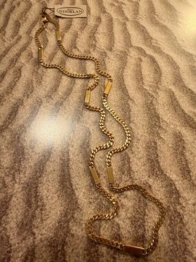DORLAN Bijoux 🌹 Gold-Tone Chain Necklace 🌹